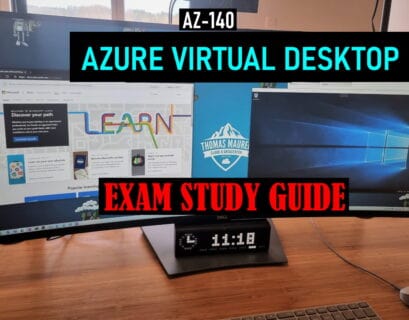 AZ-140 Exam Study Guide Azure Virtual Desktop WVD