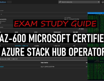 AZ-600 Exam Study Guide Microsoft Certified Azure Stack Hub Operator