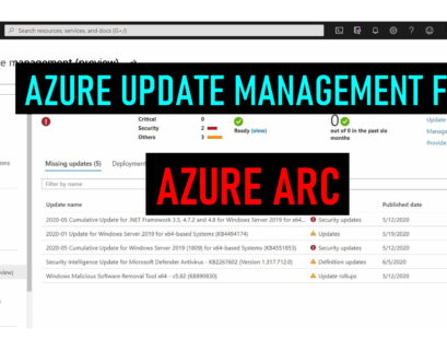 Manage updates of servers using Microsoft Azure using Azure Arc