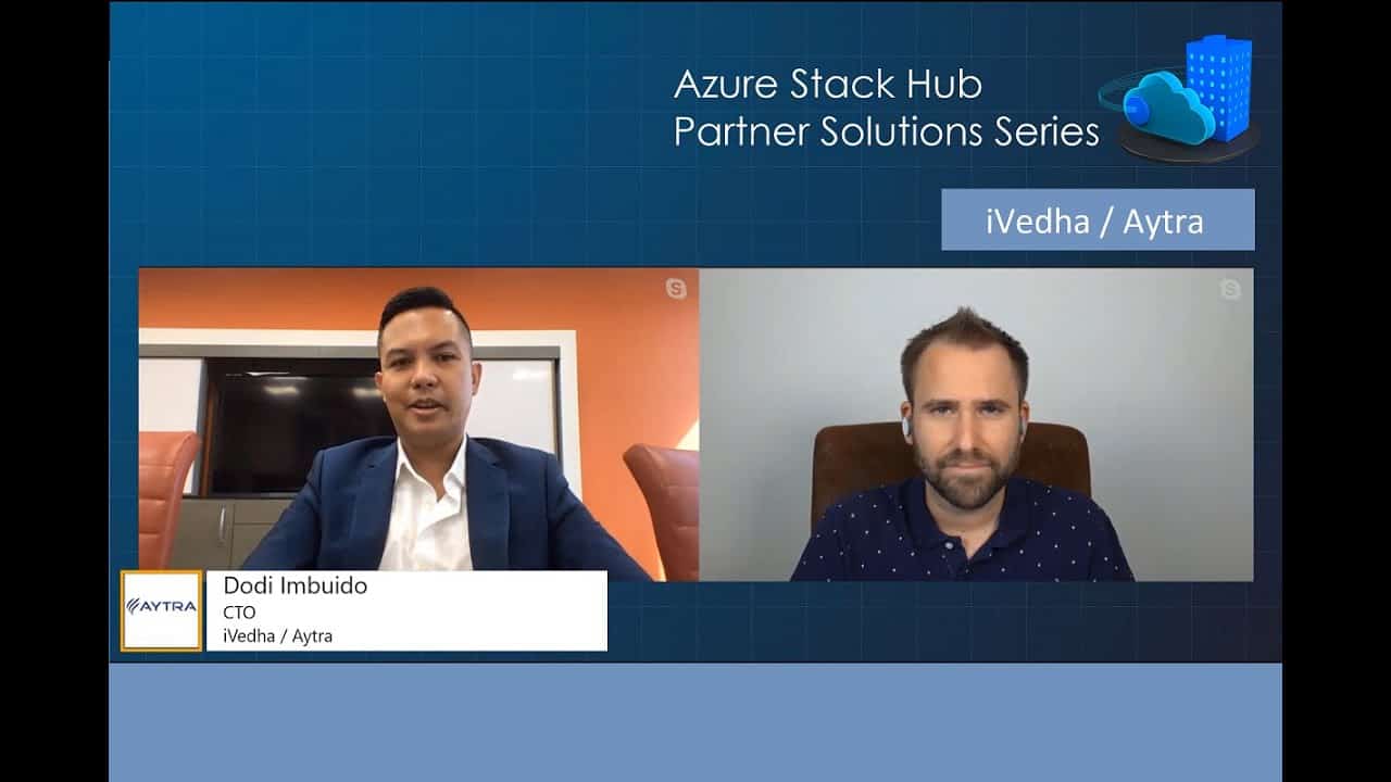 Azure Stack Hub Partner Solutions Series – iVedha