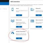 Connect Azure VMs with Windows Admin Center