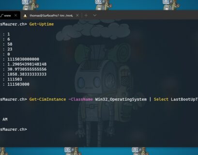 Get System Uptime with PowerShell