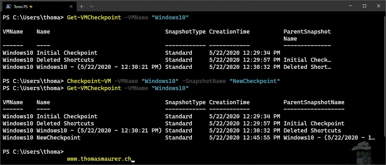 How to Manage Hyper-V VM Checkpoints with PowerShell