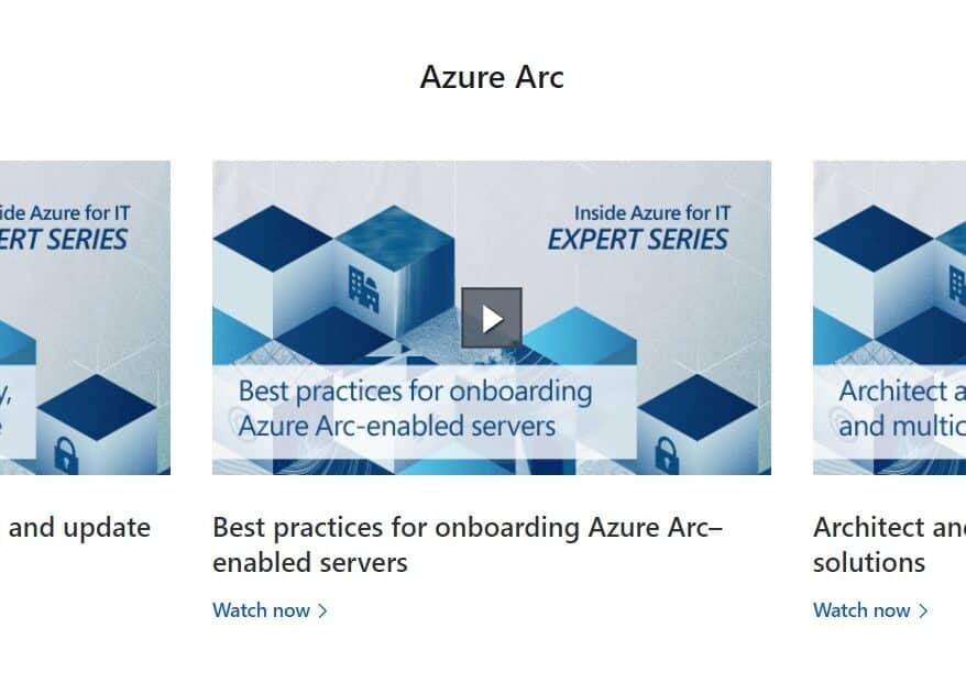 Inside Azure for IT Azure Arc