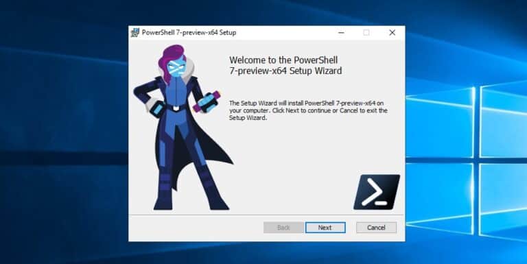 Install PowerShell 7