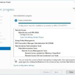 Installation Windows Server 2016 VPN