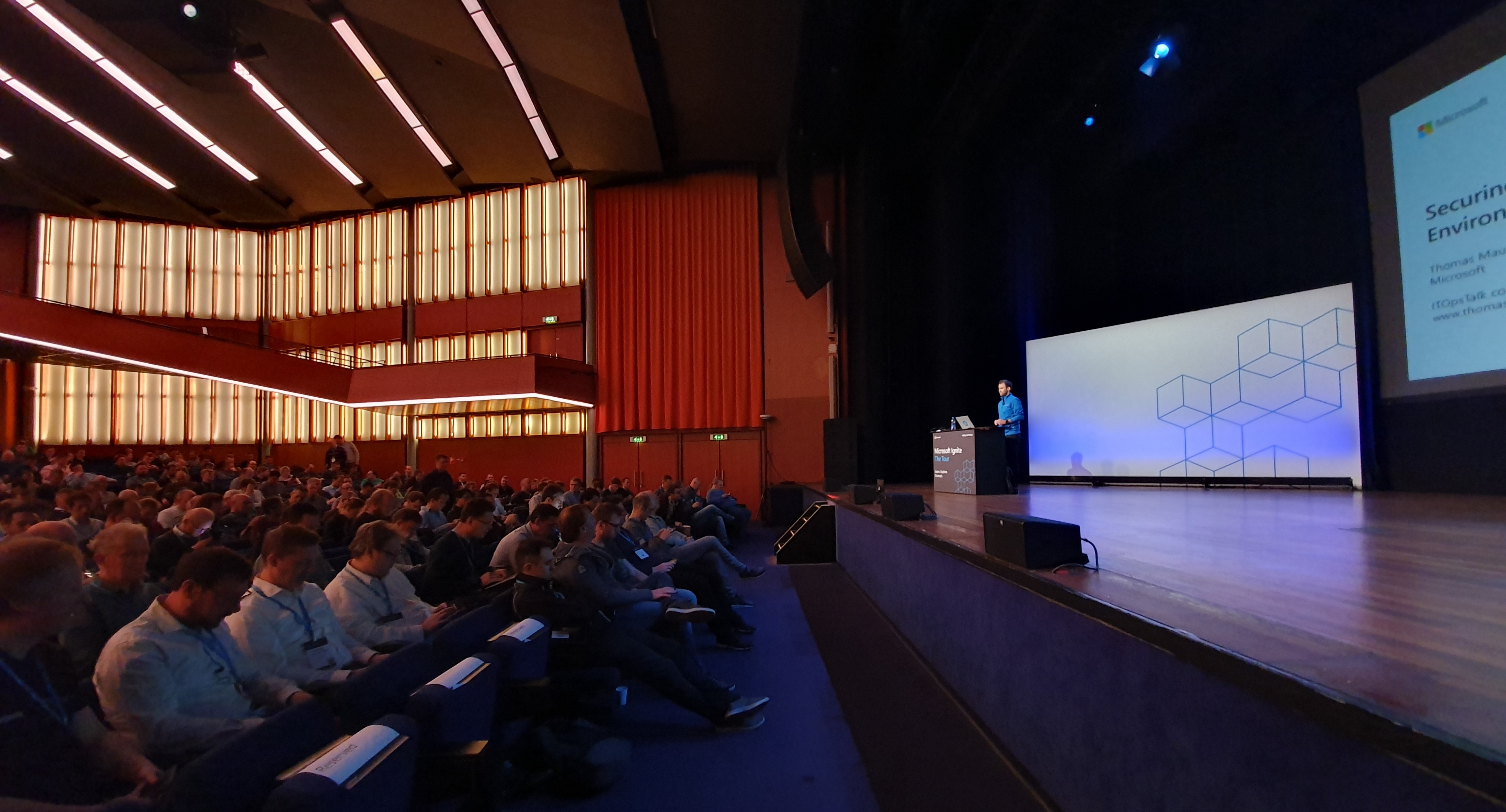 Microsoft Ignite The Tour Amsterdam 2019 Thomas Maurer Speaking