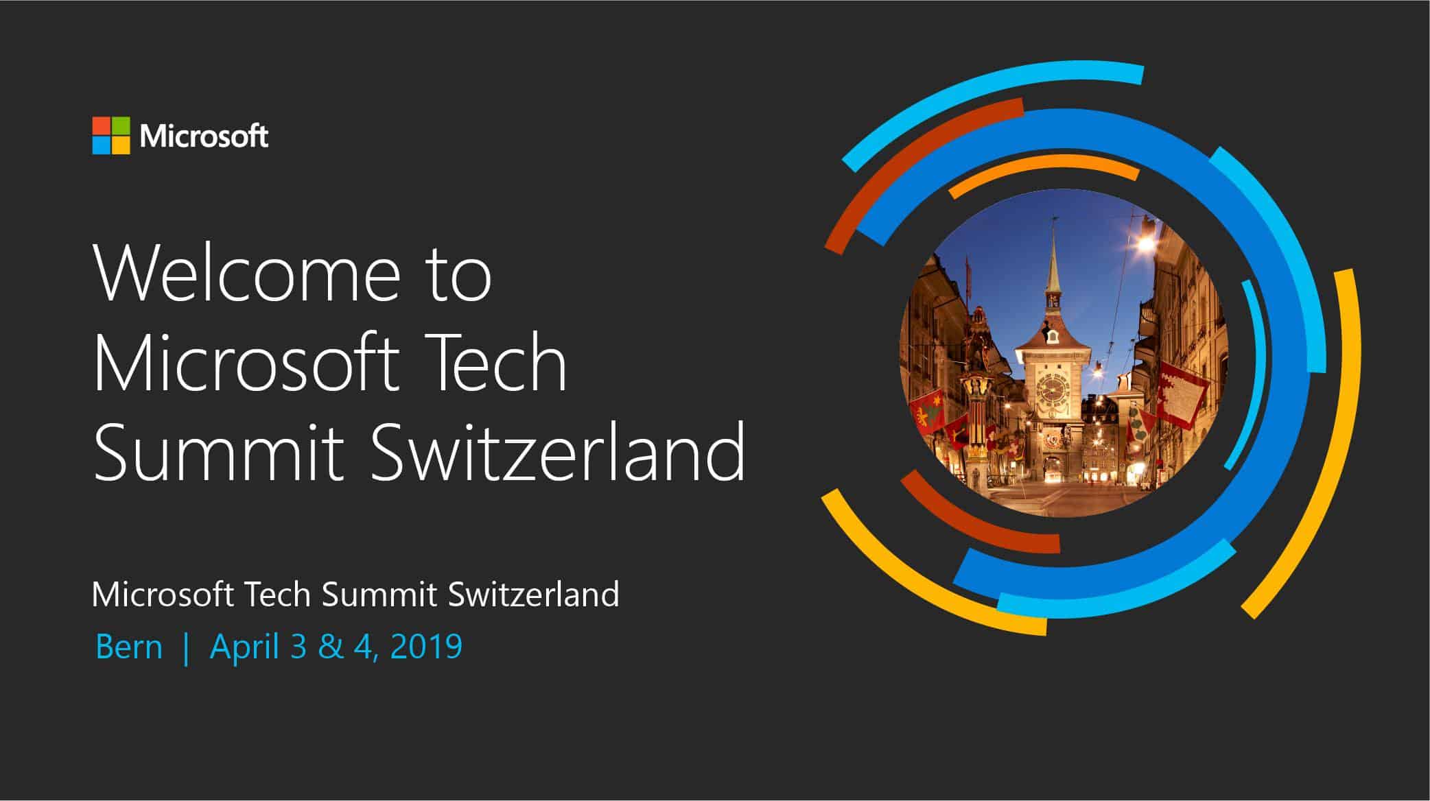 Microsoft Tech Summit Switzerland 2019