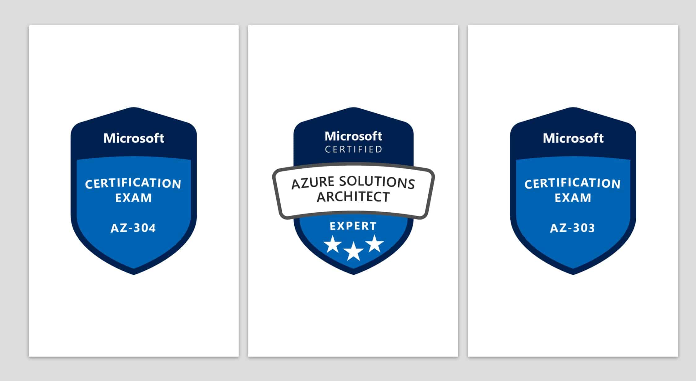 Passed AZ-303 and AZ-304 Microsoft Certified Azure Solutions Architect