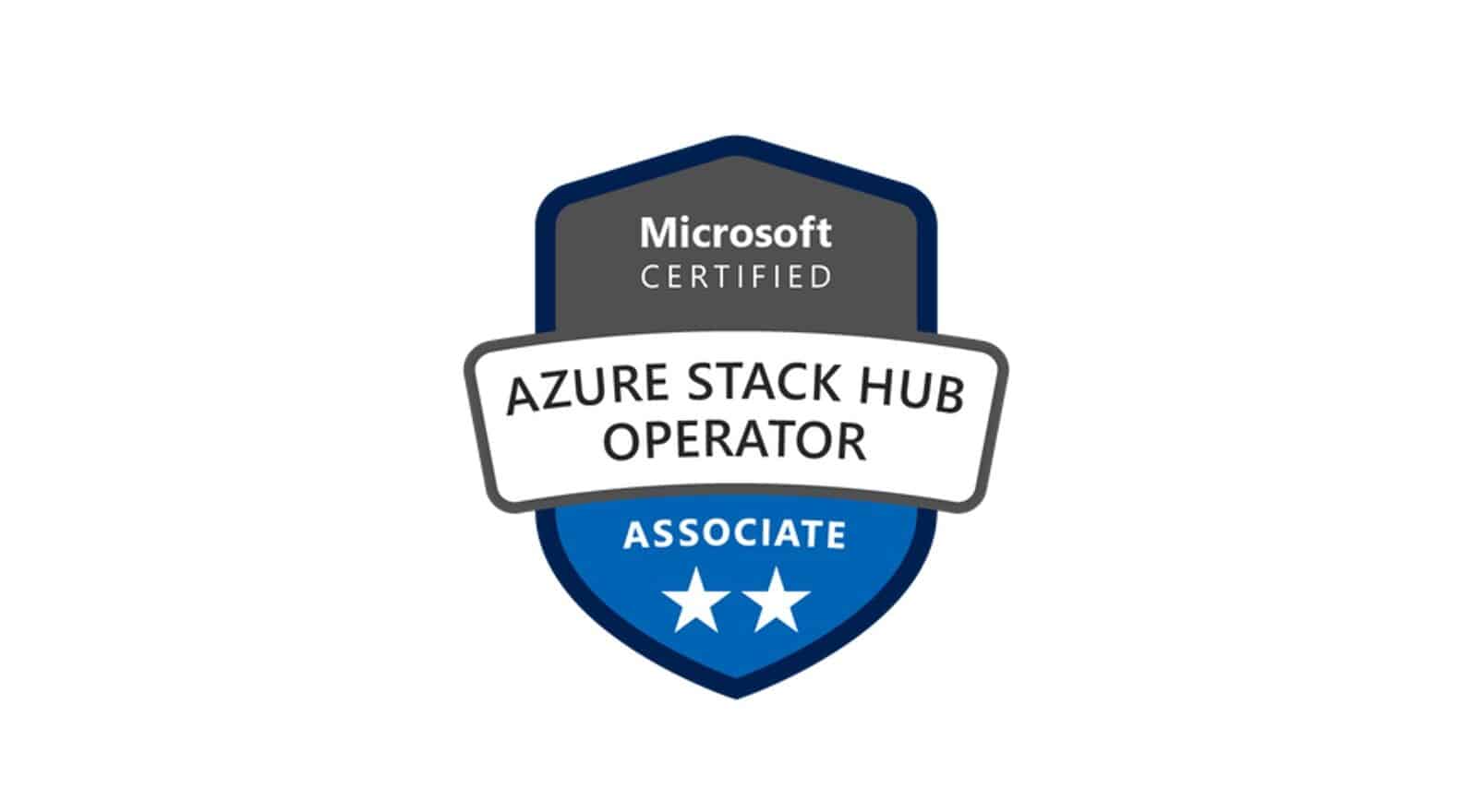 Passed AZ-600 Azure Stack Hub Operator Associate Certification Exam