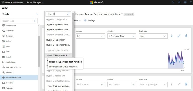 Performance Monitor Search Counter