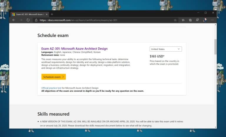 Schedule a Microsoft Certification Exam