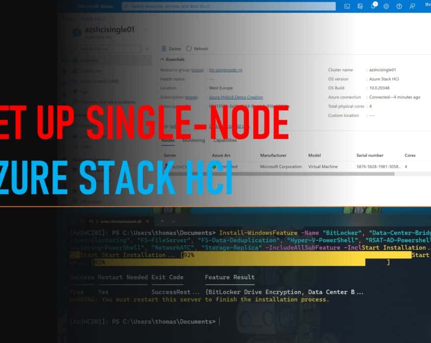 Set up Single-Node Azure Stack HCI