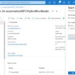 Start PowerShell Script Runbook on Hybrid Worker with Azure Arc