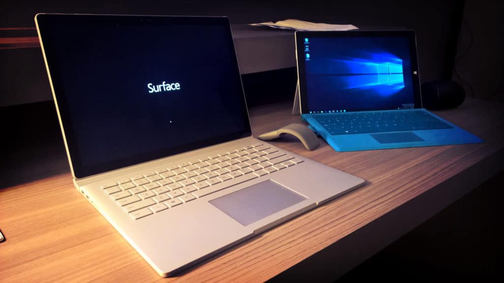 Surface Pro and Surface Book
