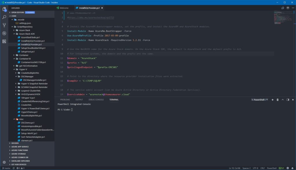 Visual Studio Code Theme Atom One Dark