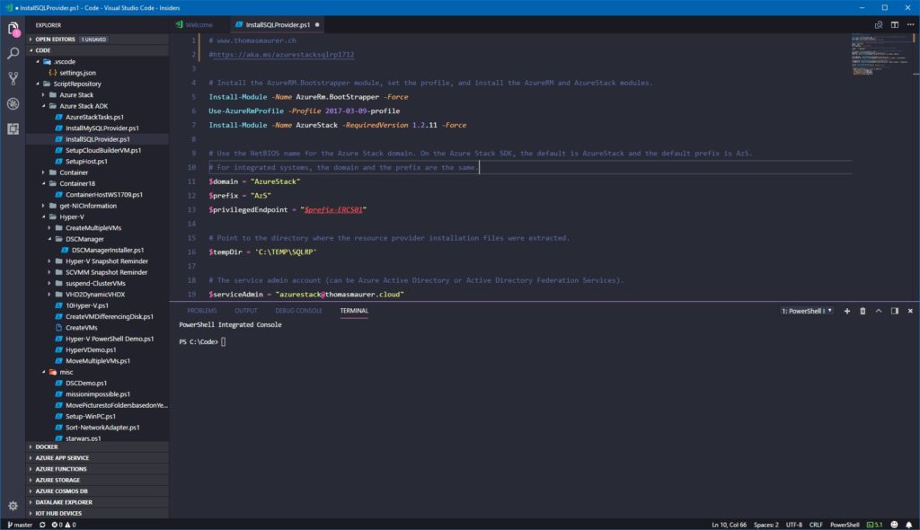 Visual Studio Code Theme Dracula