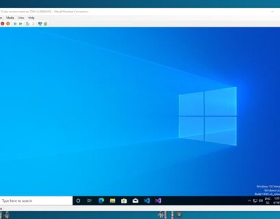 Windows 10 development virtual machine VM