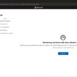 Windows Admin Center Azure Monitor Setup