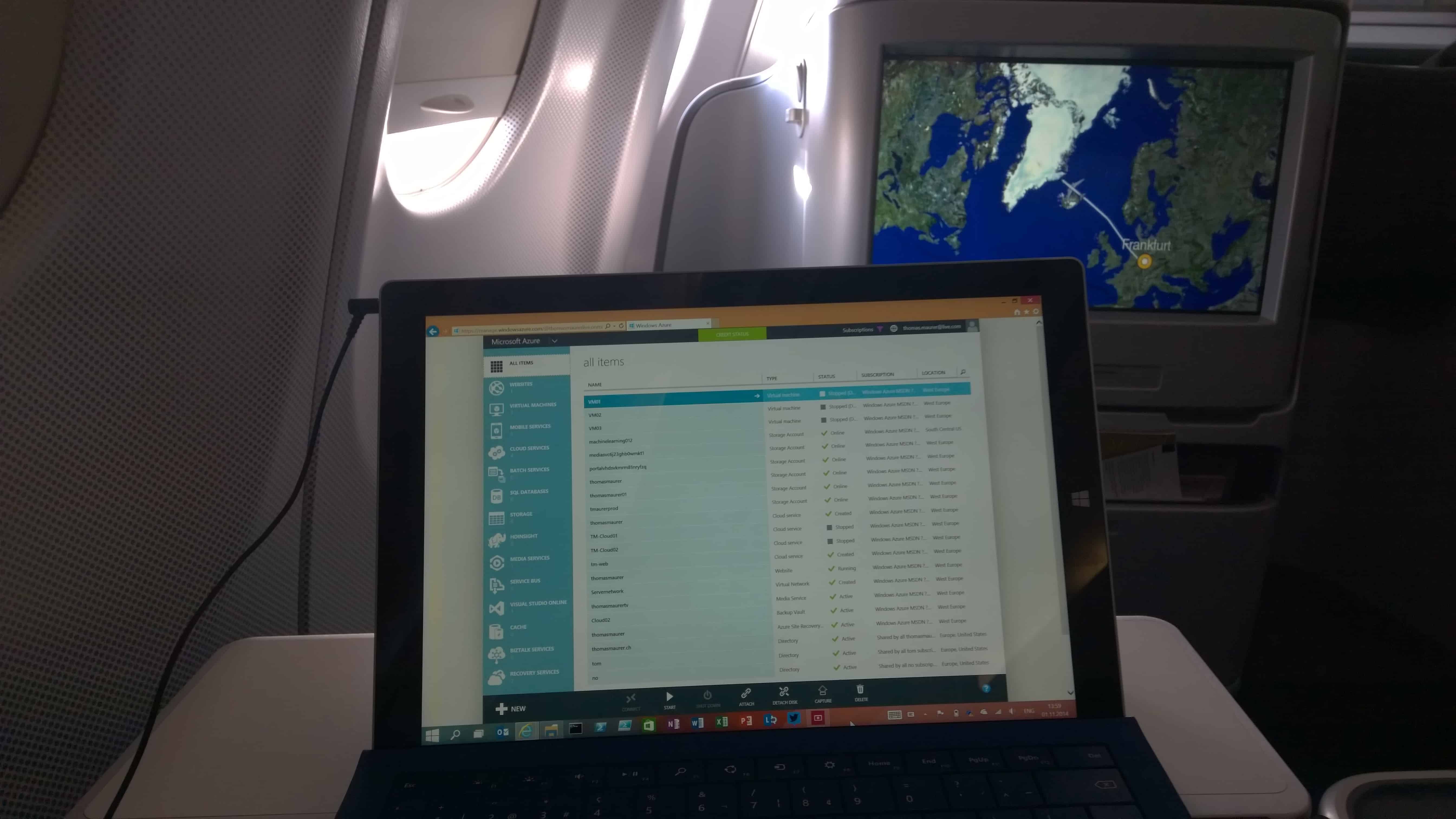 Microsoft Azure Surface Pro Flight