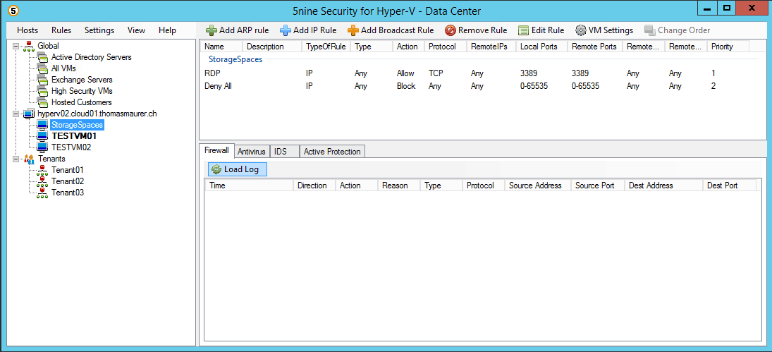 5Nine Hyper-V Security Console