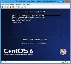 centos hyper-v