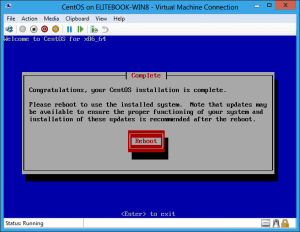 centos hyper-v