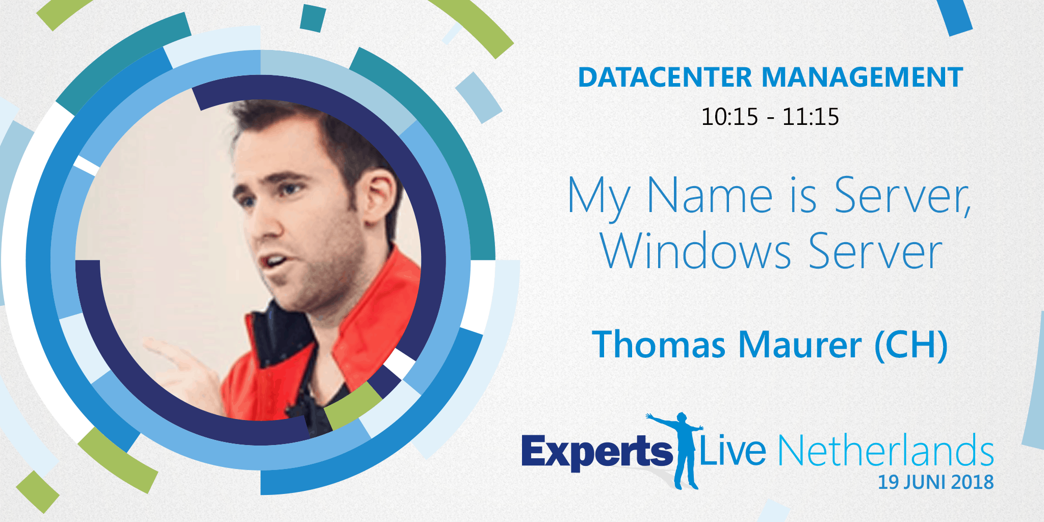 Experts Live Netherlands 2018 Thomas Maurer