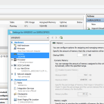 Hyper-V vNext Runtime Memory Resize