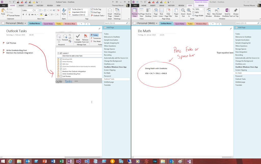 Multipe OneNote Windows