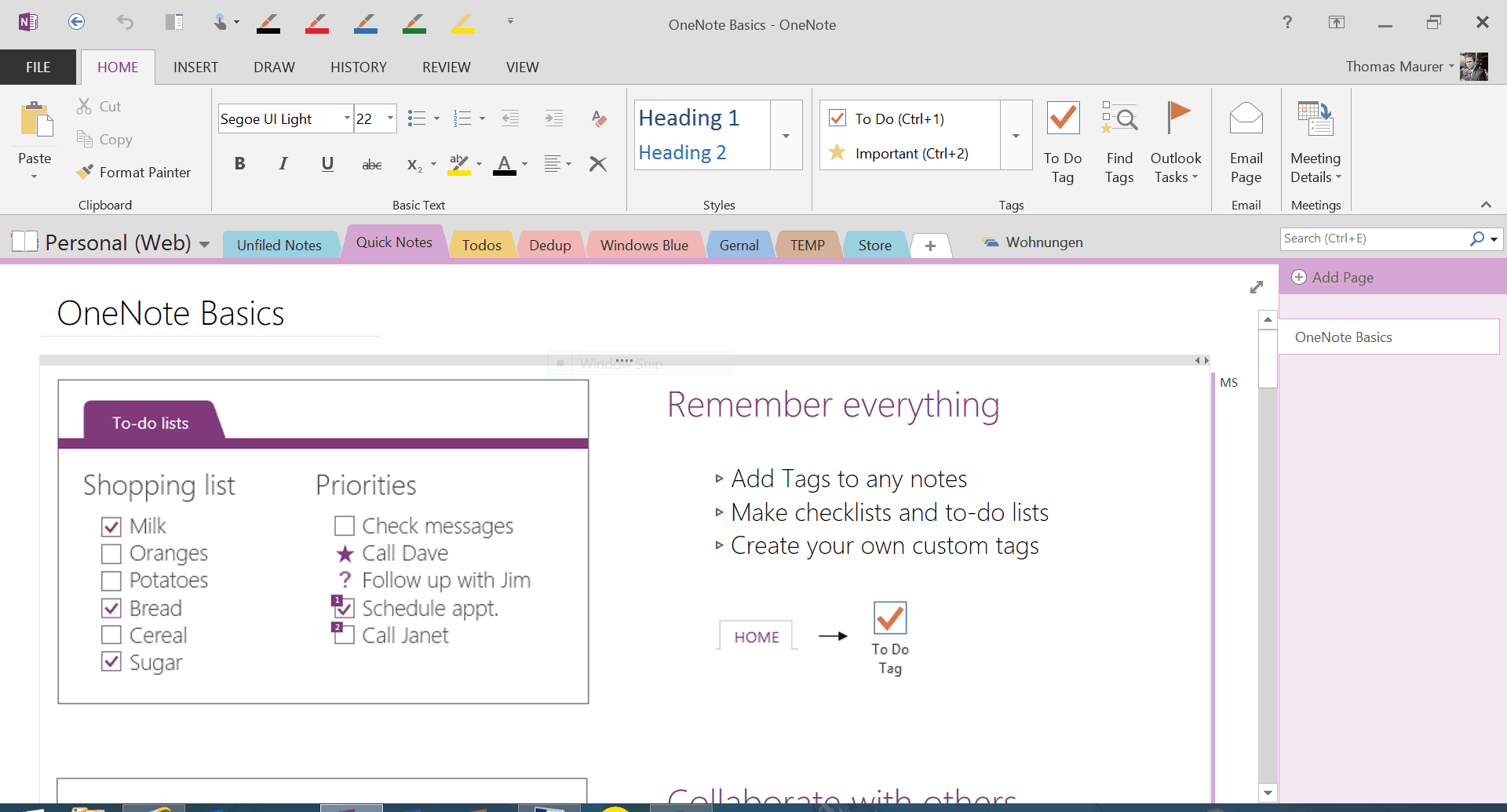 OneNote Overview